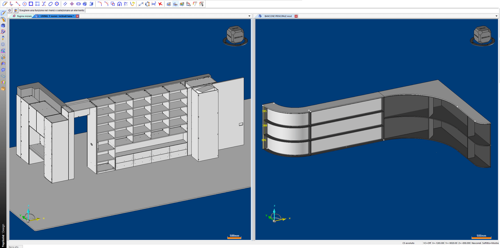 Customized Furniture Design on Software 3D